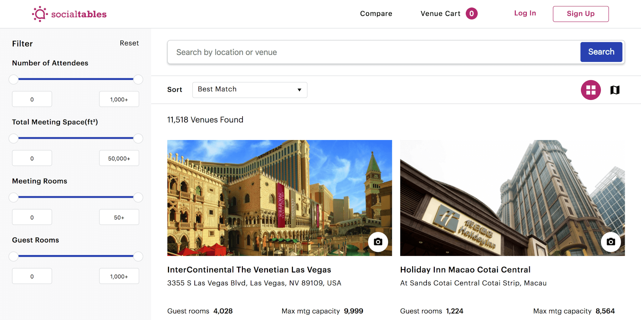 Our Favorite Venue Finders 9 Online Venue Search Tools