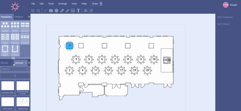 The #1 Event Diagramming & Event Floor Plan Software