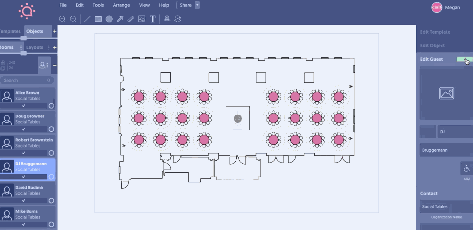 Seating Chart Software for Professional Planners Social ...