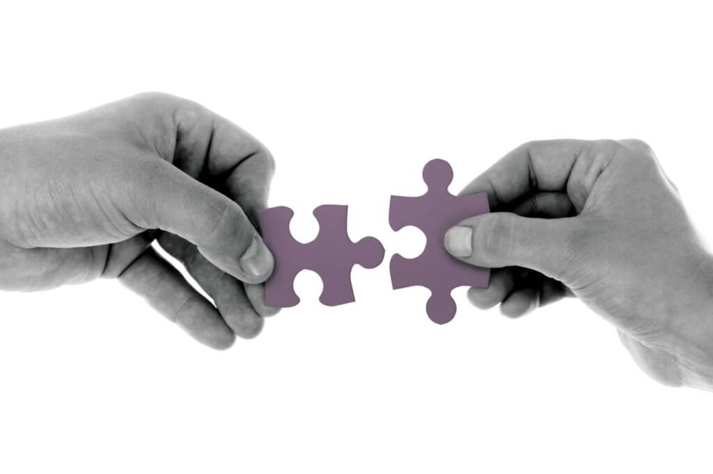 combine experiential marketing with traditional methods like puzzle pieces