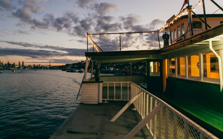 The MV Skansonia is a waterfront Seattle event venue