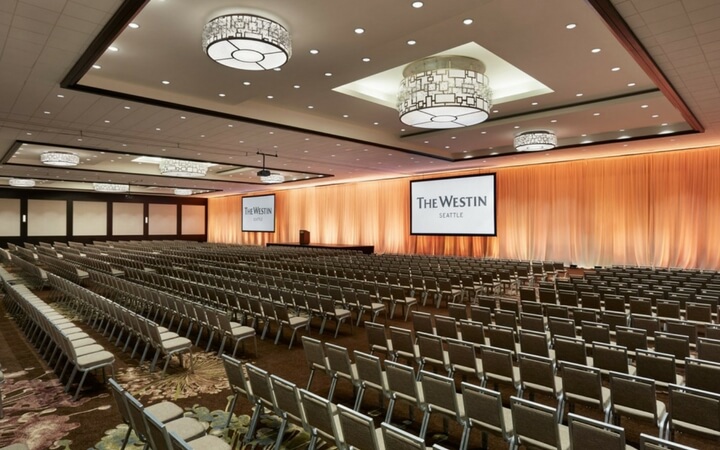 The Grand Ballroom at the Westin Seattle event venue