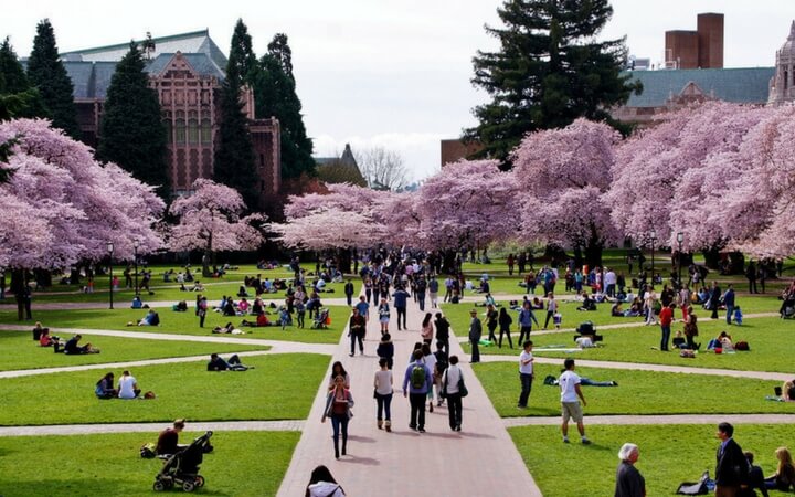 The University of Washington has the sprawling outdoor spaces and meeting rooms you want in a Seattle event venue