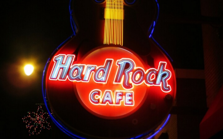 The Hard Rock Cafe celebrates Atlanta contribution to rock and roll