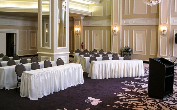The Georgian terrace hotel is an Atlanta event venue that combines history with modern Southern charm