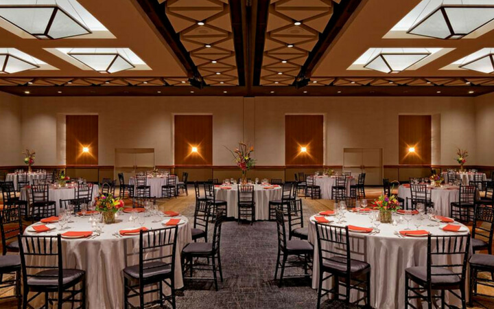 An event setup at the hyatt regency in phoenix