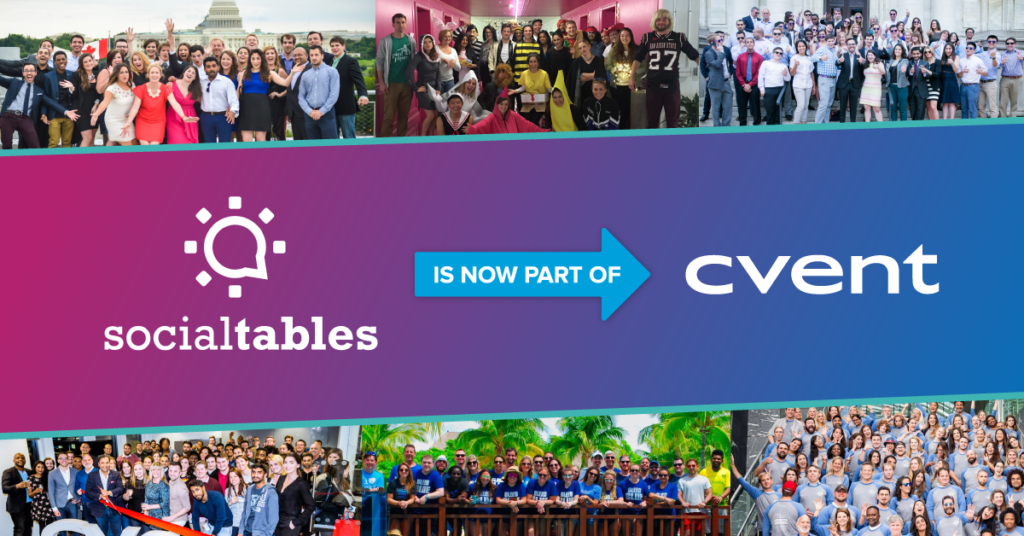 Social Tables is now a part of Cvent