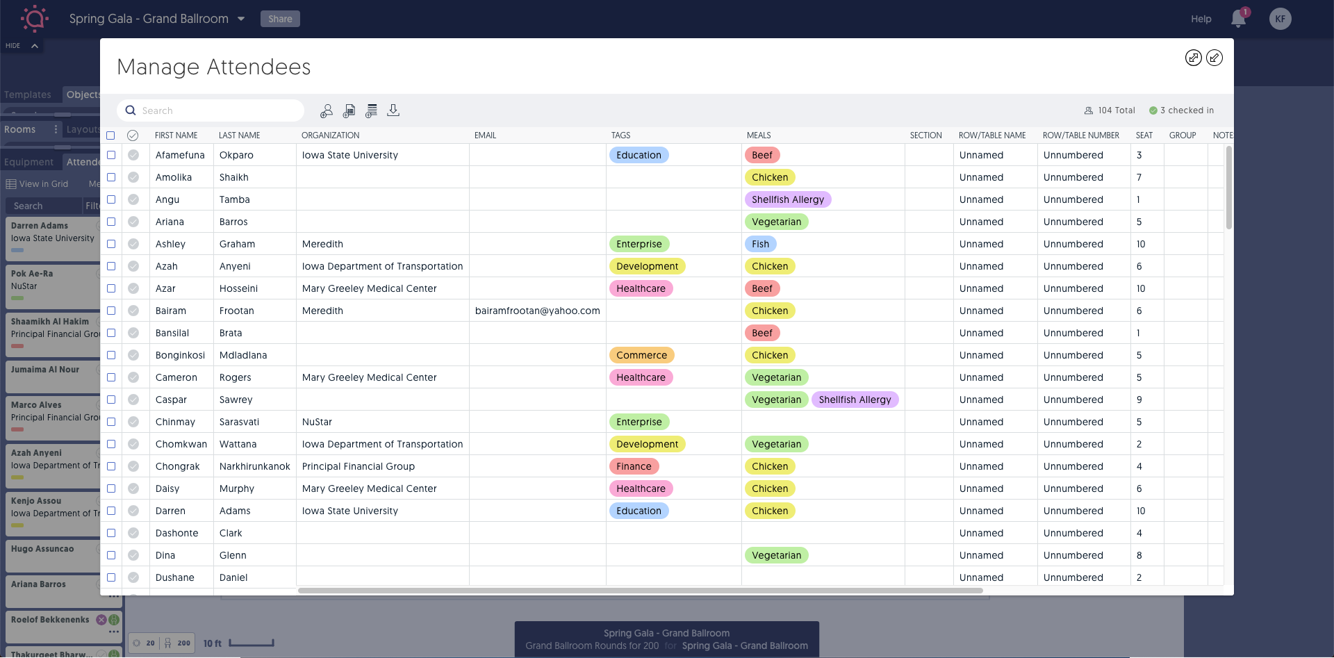 Grid Modal View