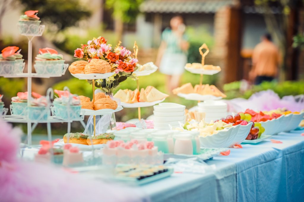 Summer event ideas for parties, baby showers, birthdays