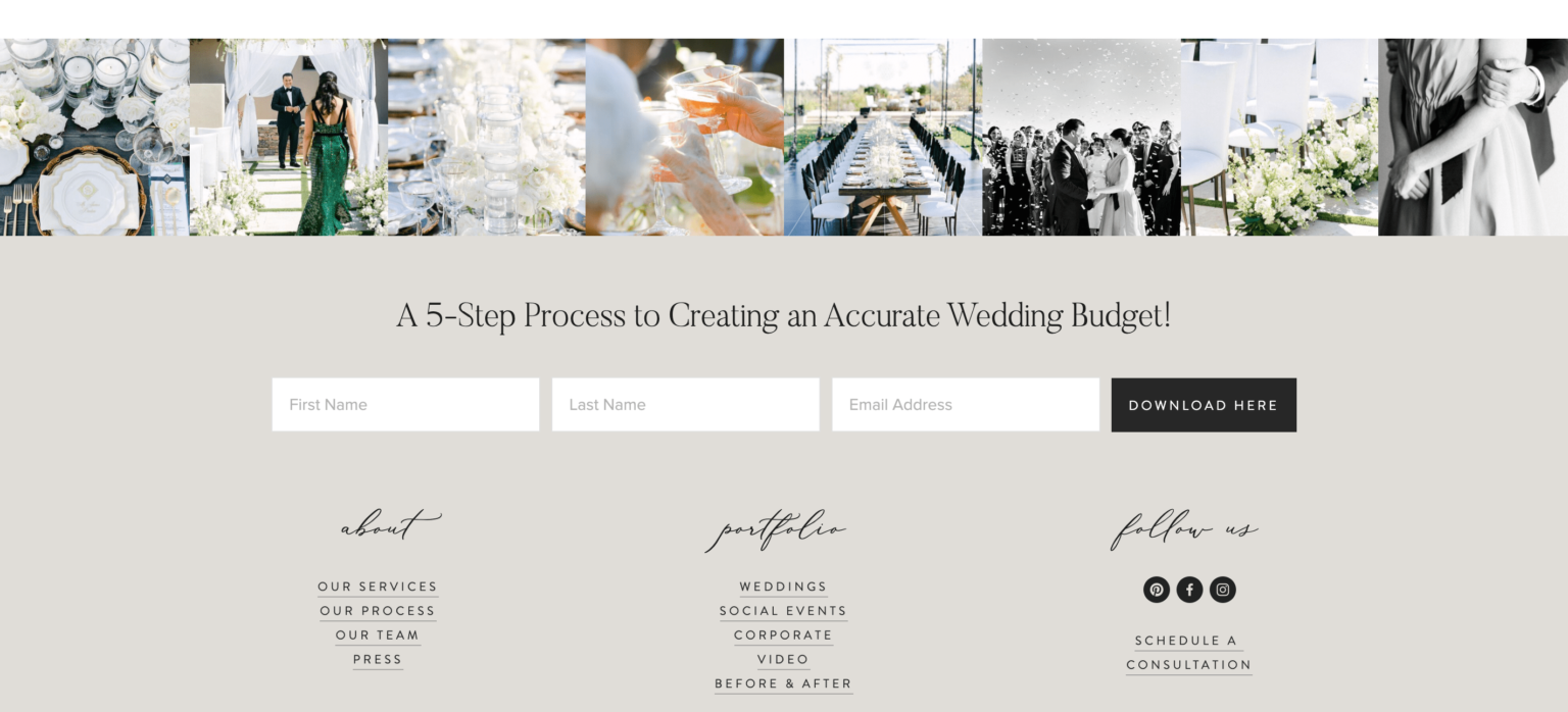 Event Planner Website Design: 7 Stunning Examples